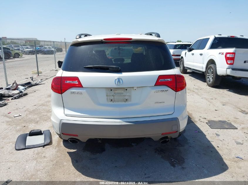 2008 Acura Mdx Sport Package VIN: 2HNYD28868H500551 Lot: 42247316