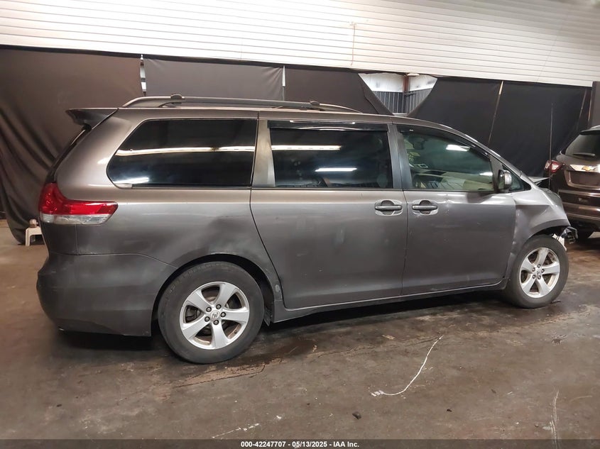 2011 TOYOTA SIENNA VIN: 5TDKK3DCXBS106254