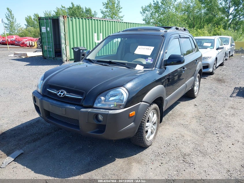 2006 HYUNDAI TUCSON VIN: KM8JN72DX6U324407