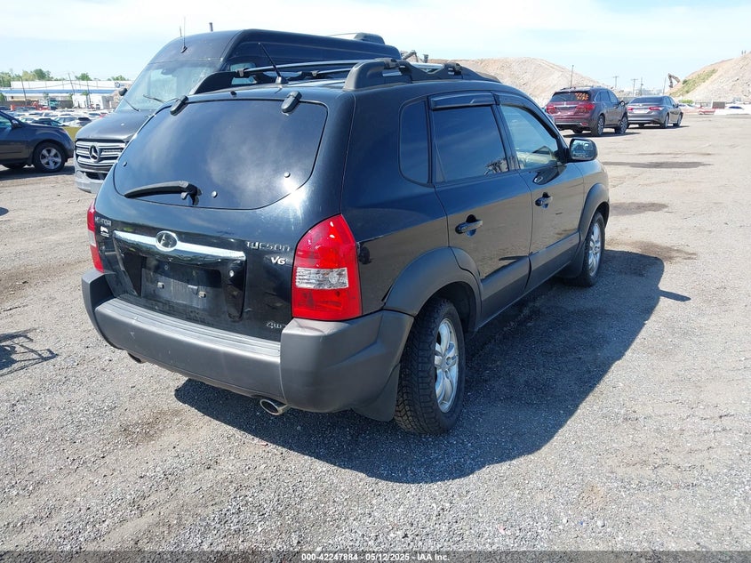 2006 HYUNDAI TUCSON VIN: KM8JN72DX6U324407