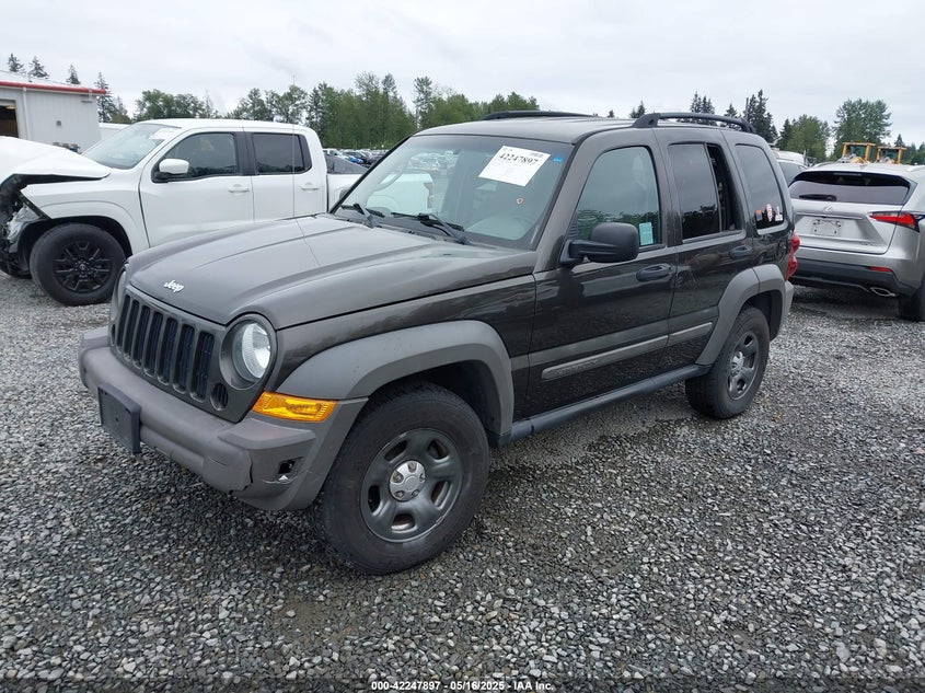 2006 JEEP LIBERTY VIN: 1J4GL48KX6W164231