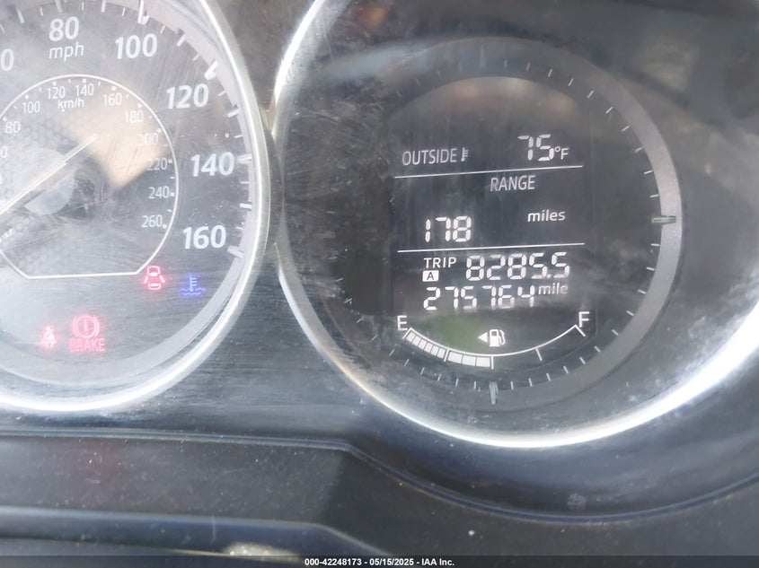 2014 MAZDA MAZDA6 VIN: JM1GJ1U61E1151348