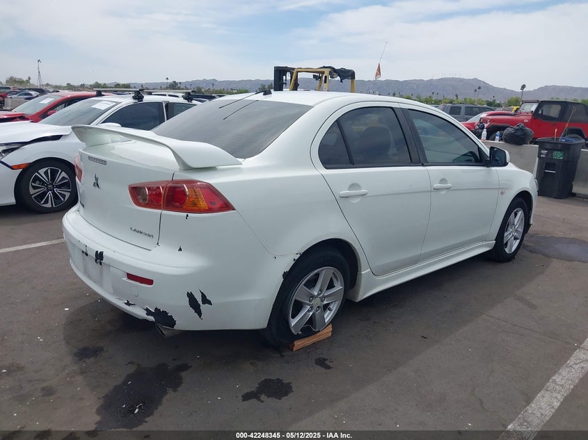 2009 MITSUBISHI LANCER VIN: JA3AU26U79U033581