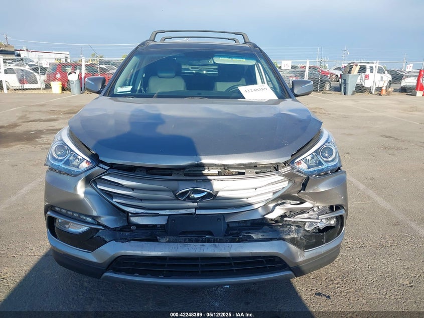 2018 HYUNDAI SANTA FE SPORT VIN: 5XYZW4LA1JG515019