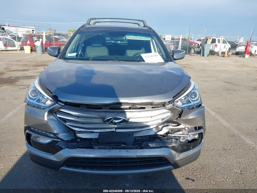 2018 HYUNDAI SANTA FE SPORT VIN: 5XYZW4LA1JG515019