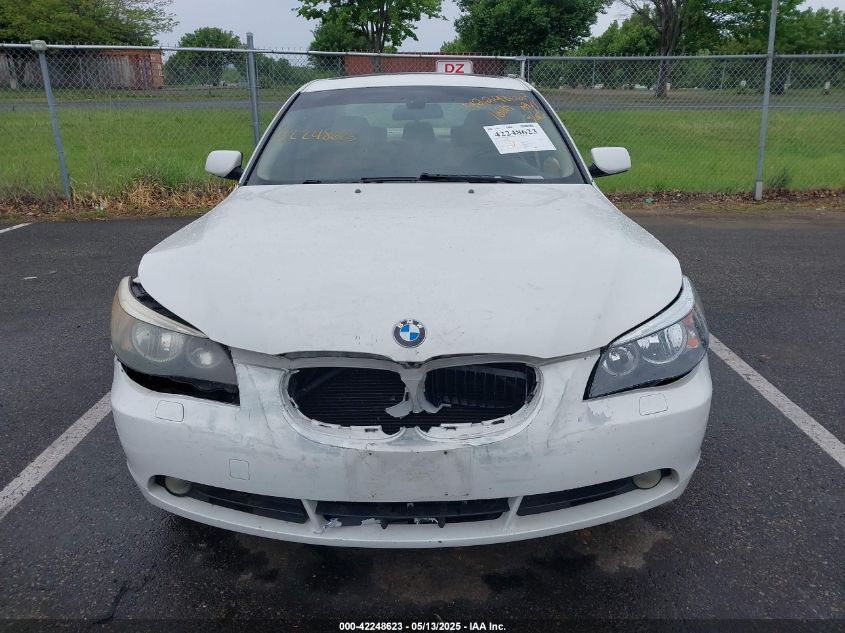 2006 BMW 525 VIN: WPANF33536CS60621 Lot: 42248623