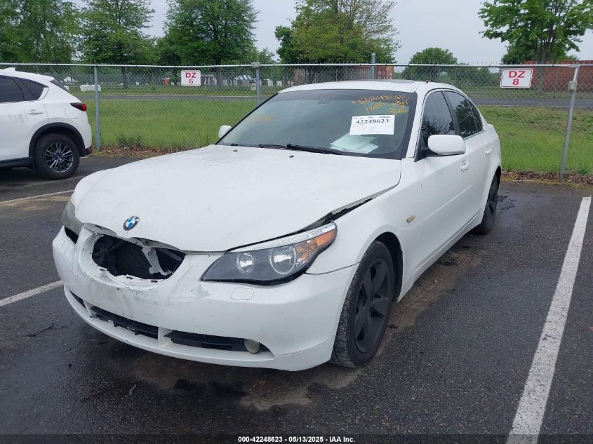 2006 BMW 525 VIN: WPANF33536CS60621 Lot: 42248623