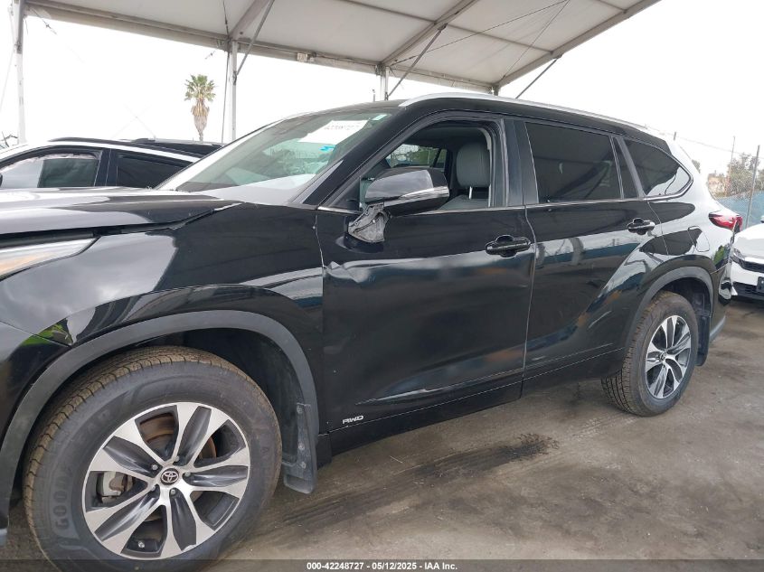 2023 Toyota Highlander Le VIN: 5TDKDRBH3PS50525 Lot: 42248727