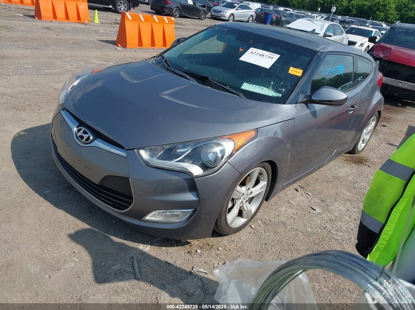 2014 HYUNDAI VELOSTER VIN: KMHTC6AD2EU216453