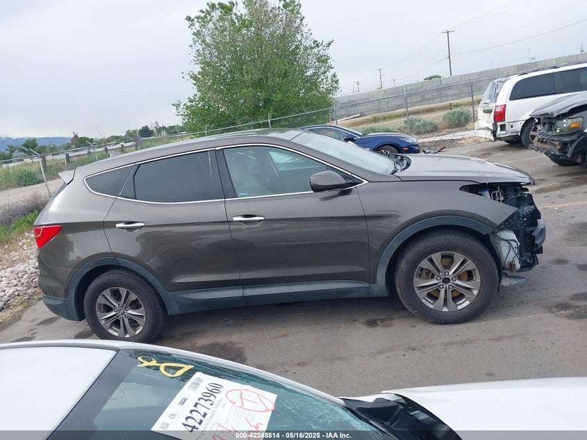 2013 HYUNDAI SANTA FE SPORT - 5XYZTDLB6DG097613