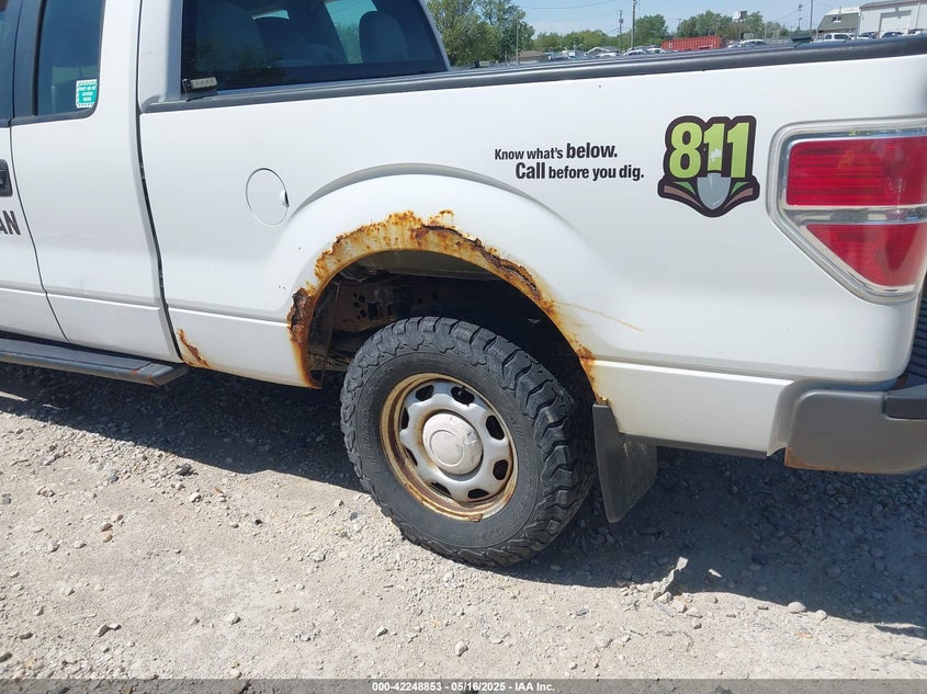 2013 FORD F-150 VIN: 1FTFX1EF3DKE62894