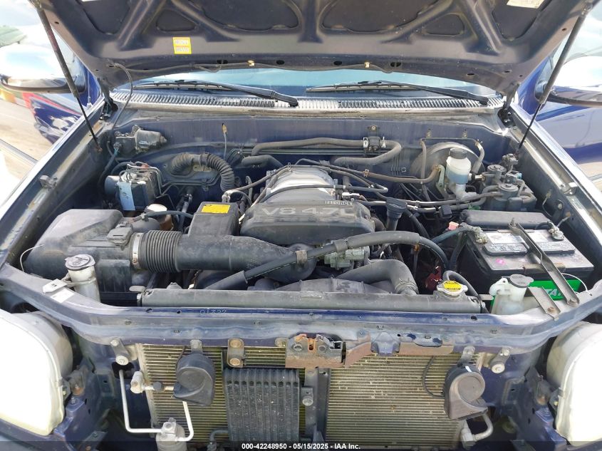 2002 Toyota Tundra Sr5 V8 VIN: 5TBBT44132S281438 Lot: 42248950