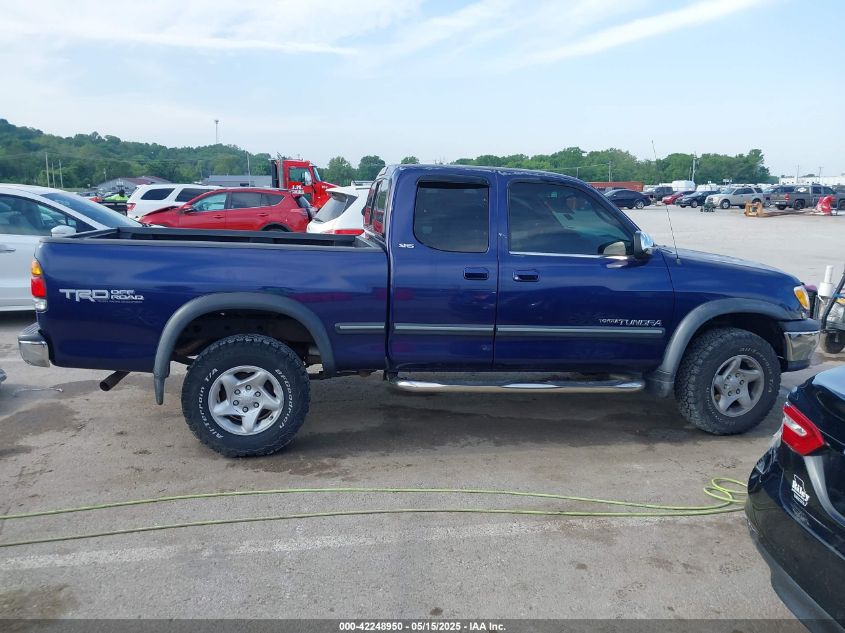 2002 Toyota Tundra Sr5 V8 VIN: 5TBBT44132S281438 Lot: 42248950