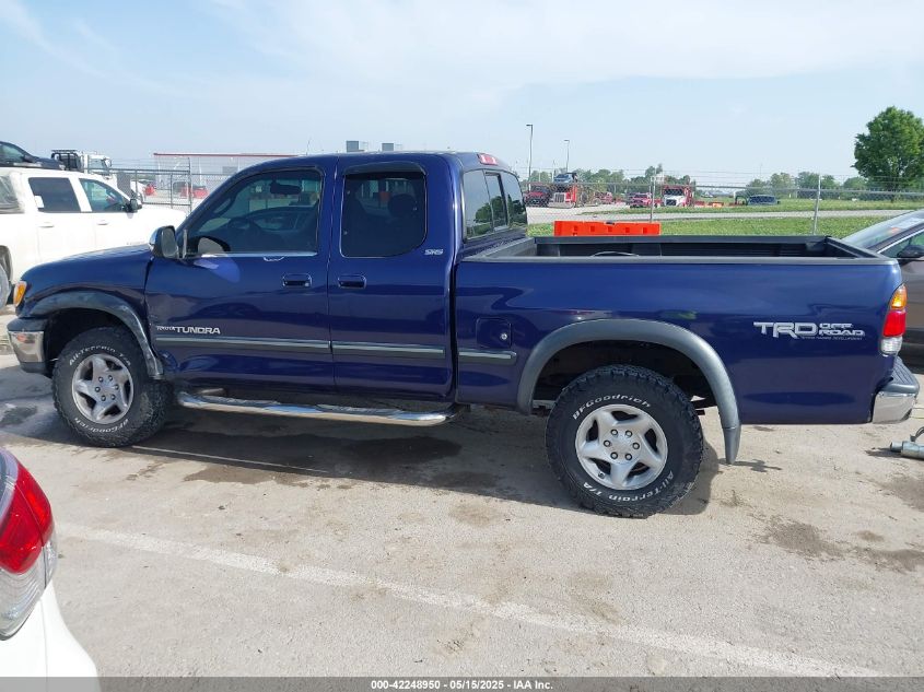 2002 Toyota Tundra Sr5 V8 VIN: 5TBBT44132S281438 Lot: 42248950