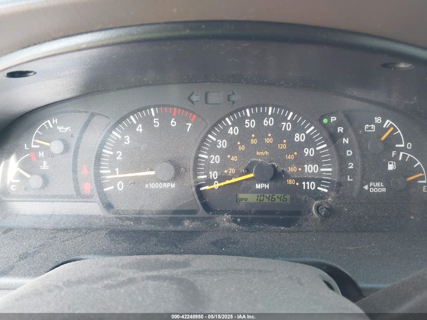 2002 Toyota Tundra Sr5 V8 VIN: 5TBBT44132S281438 Lot: 42248950