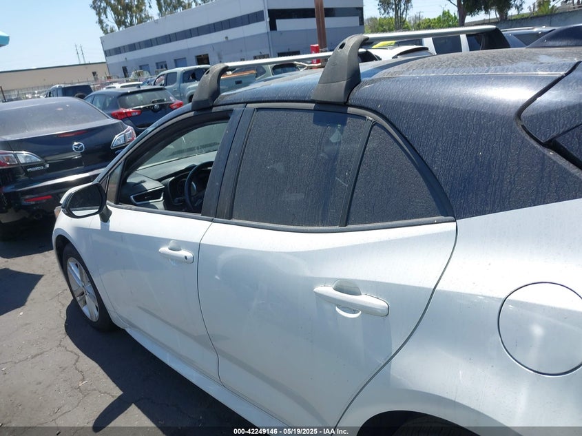 2021 TOYOTA COROLLA VIN: JTNB4MBEXM3122393