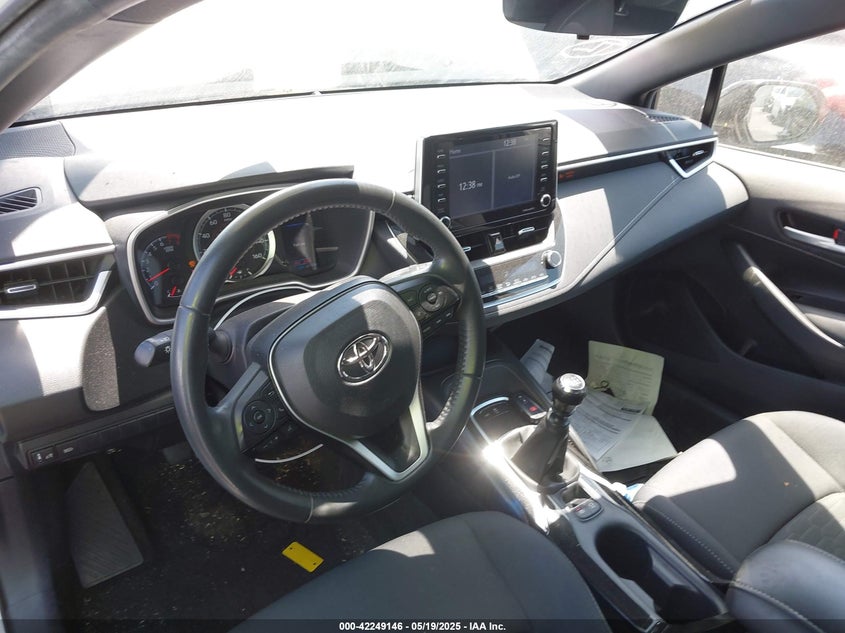 2021 TOYOTA COROLLA VIN: JTNB4MBEXM3122393