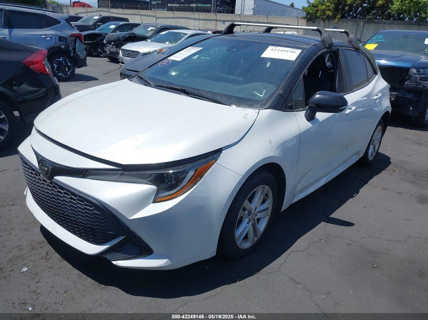 2021 TOYOTA COROLLA VIN: JTNB4MBEXM3122393