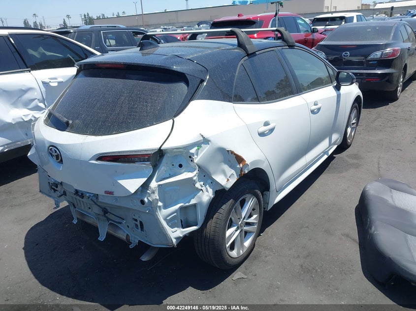 2021 TOYOTA COROLLA VIN: JTNB4MBEXM3122393