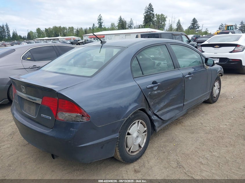 2009 HONDA CIVIC HYBRID VIN: JHMFA362X9S017843