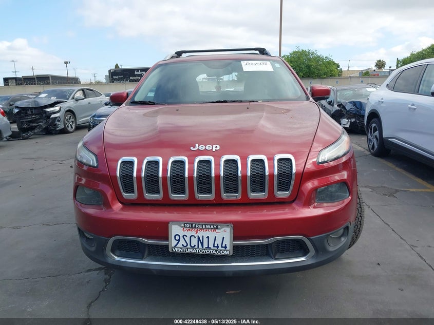 2016 JEEP CHEROKEE VIN: 1C4PJMDS5GW226671