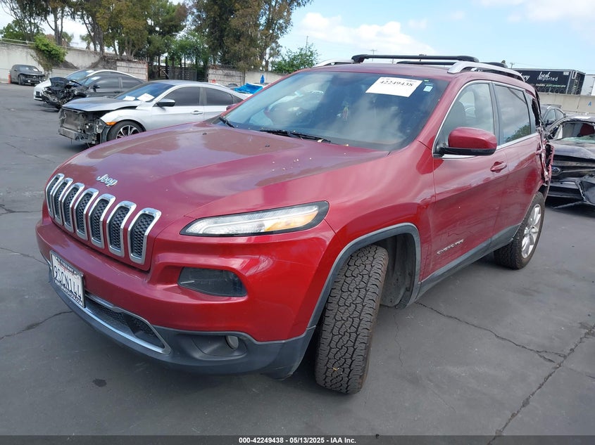 2016 JEEP CHEROKEE VIN: 1C4PJMDS5GW226671