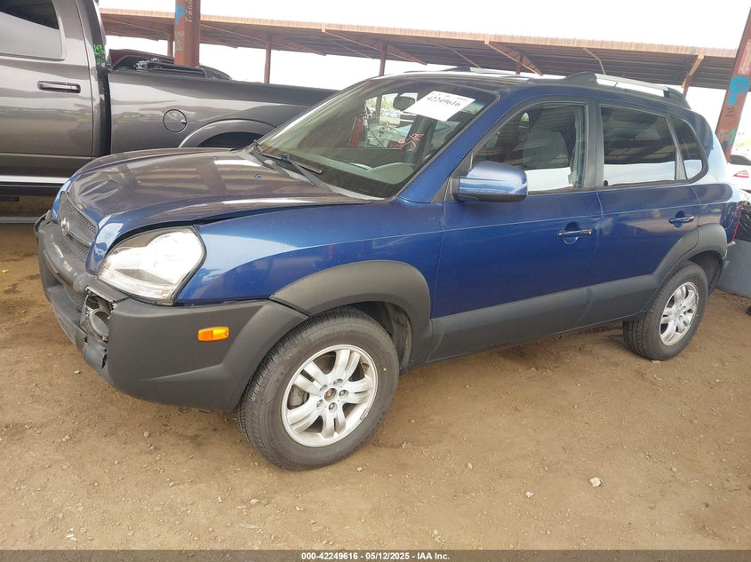 2006 HYUNDAI TUCSON VIN: KM8JN12DX6U267333