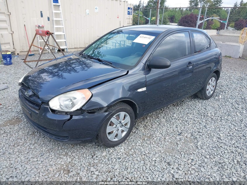2008 HYUNDAI ACCENT VIN: KMHCM36C48U062098