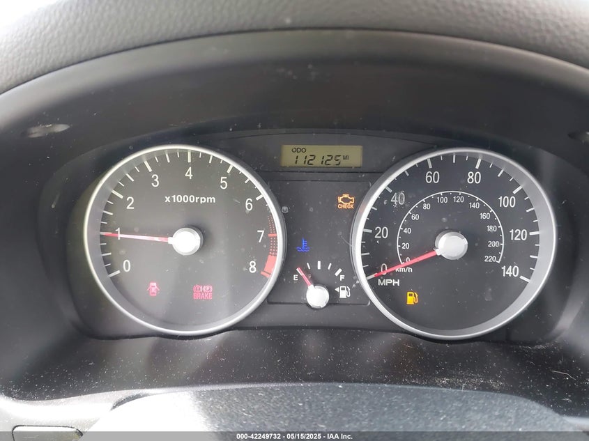 2008 HYUNDAI ACCENT VIN: KMHCM36C48U062098