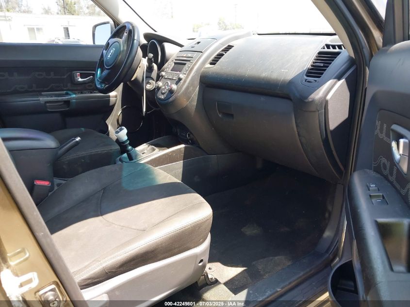 2013 Kia Soul + VIN: KNDJT2A64D7491261 Lot: 42249801