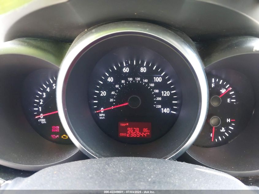 2013 Kia Soul + VIN: KNDJT2A64D7491261 Lot: 42249801