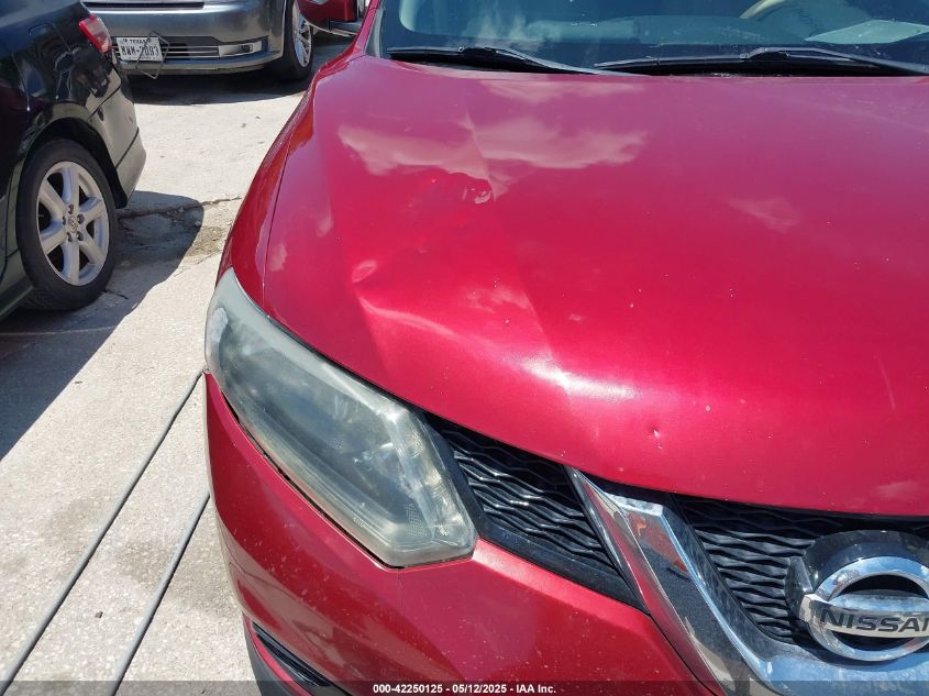 2015 Nissan Rogue Sv VIN: KNMAT2MT7FP576258 Lot: 42250125