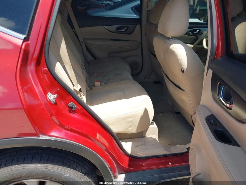 2015 Nissan Rogue Sv VIN: KNMAT2MT7FP576258 Lot: 42250125