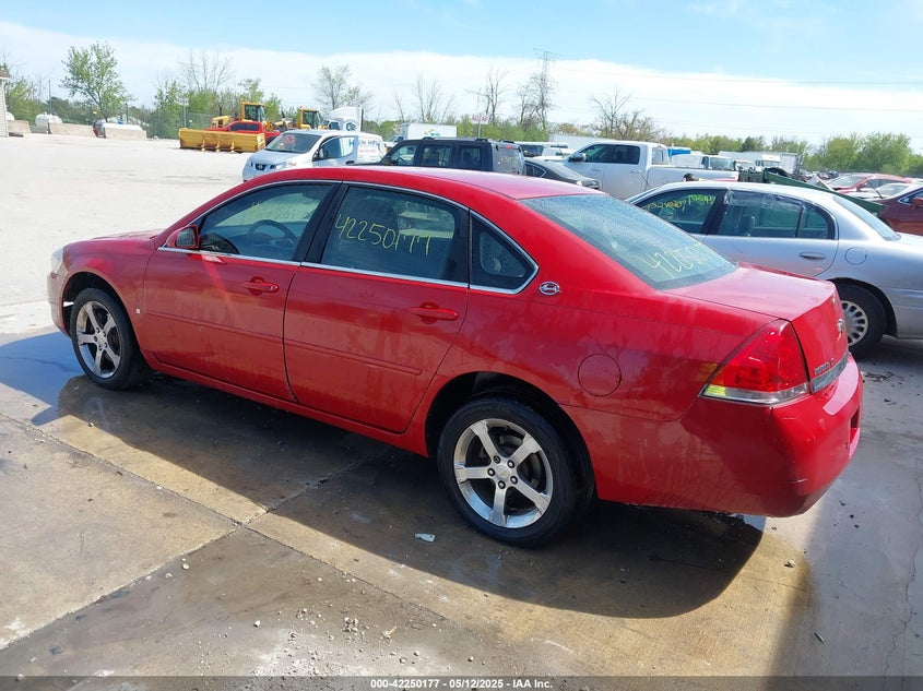 2008 CHEVROLET IMPALA VIN: 2G1WT58N689170209