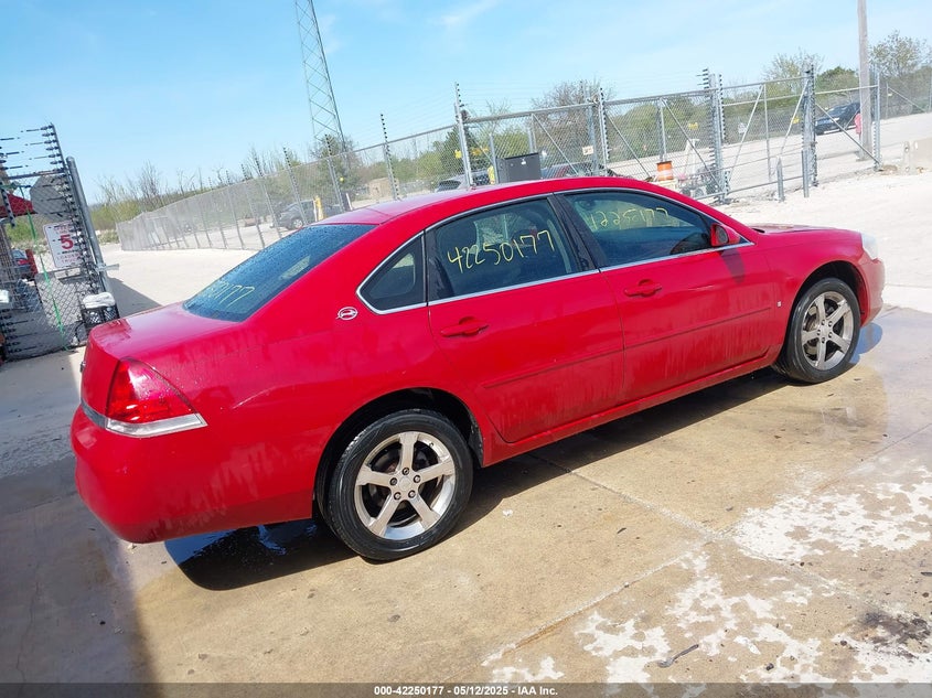 2008 CHEVROLET IMPALA VIN: 2G1WT58N689170209