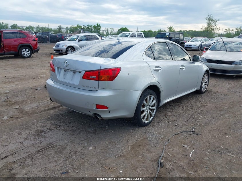 2007 LEXUS IS 250 VIN: JTHCK262872015080