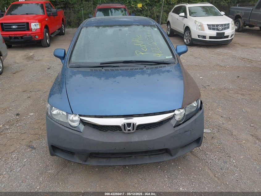 2010 HONDA CIVIC VIN: 19XFA1F5XAE085390