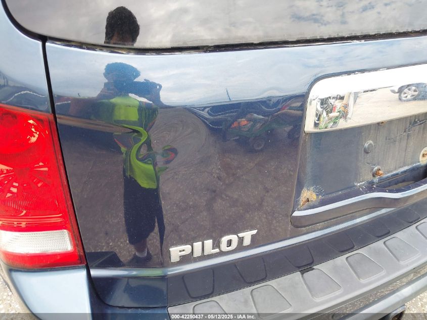 2009 Honda Pilot Touring VIN: 5FNYF38809B004917 Lot: 42250437