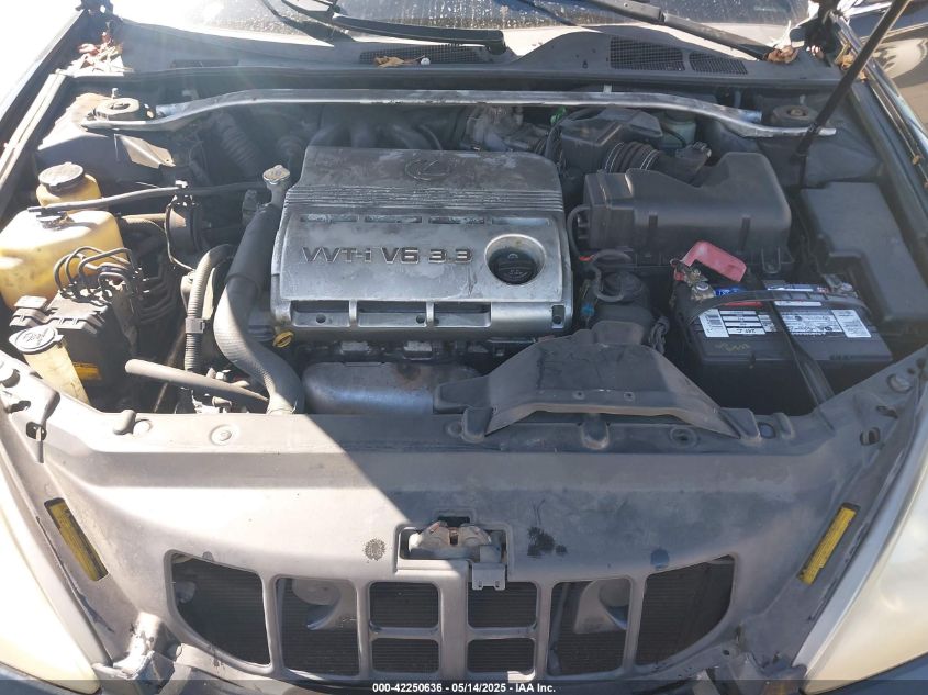 2004 Lexus Es 330 VIN: JTHBA30G845054299 Lot: 42250636