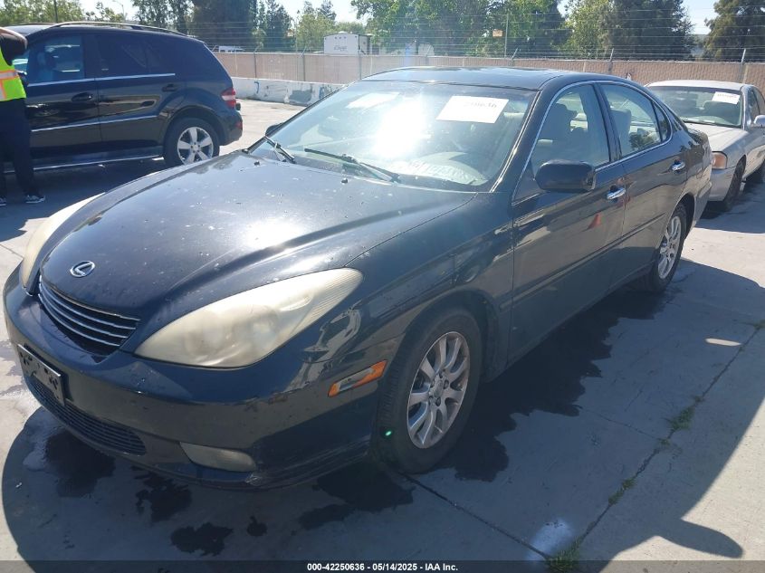 2004 Lexus Es 330 VIN: JTHBA30G845054299 Lot: 42250636