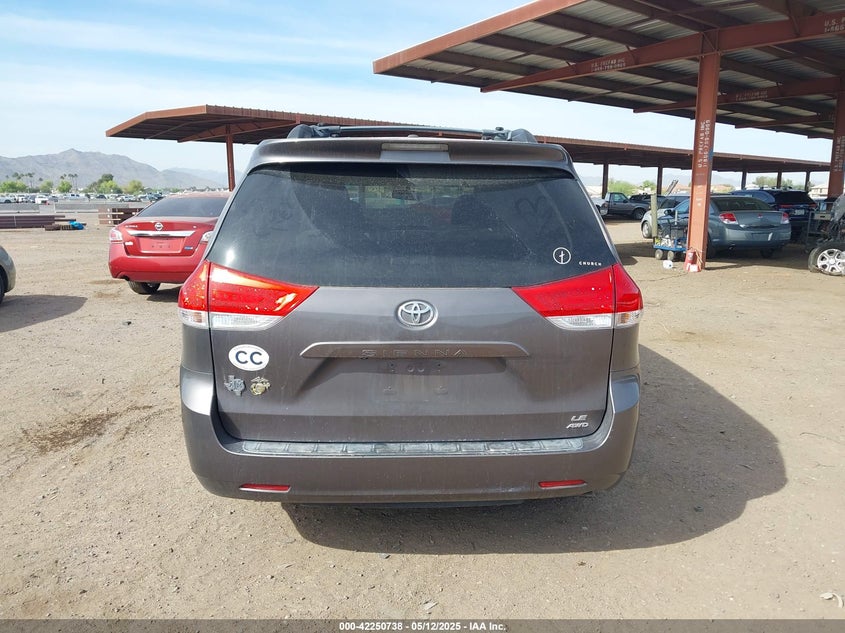 2011 TOYOTA SIENNA VIN: 5TDJK3DC4BS010857