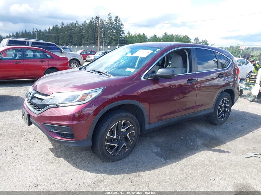 2016 HONDA CR-V VIN: 2HKRM4H48GH651755