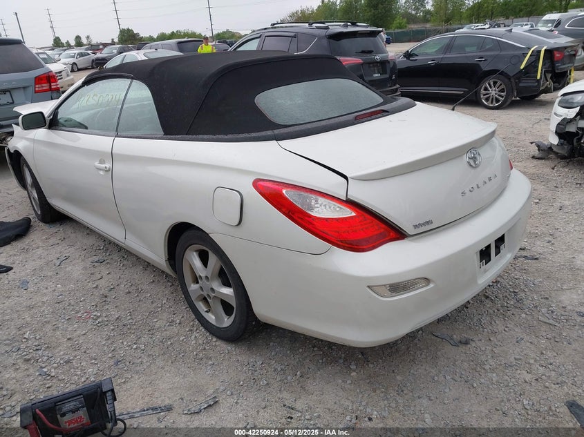 2007 TOYOTA CAMRY SOLARA VIN: 4T1FA38P87U119729