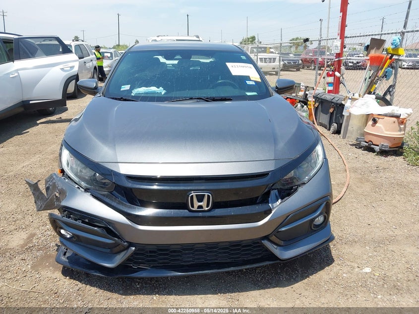 VIN SHHFK7H47MU223498 2021 HONDA CIVIC SPORT