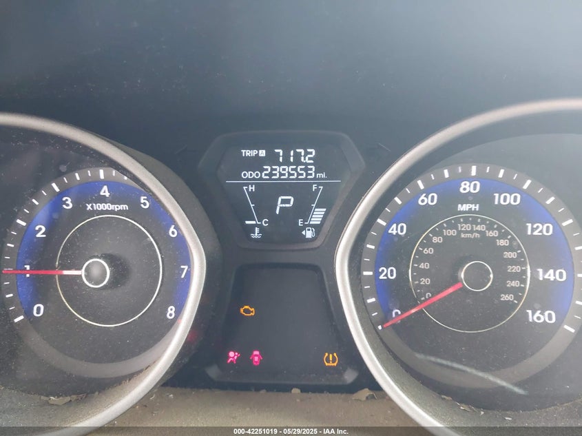 2012 HYUNDAI ELANTRA VIN: KMHDH4AE0CU277896