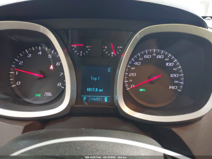 2011 CHEVROLET EQUINOX VIN: 2GNALPEC2B1247381