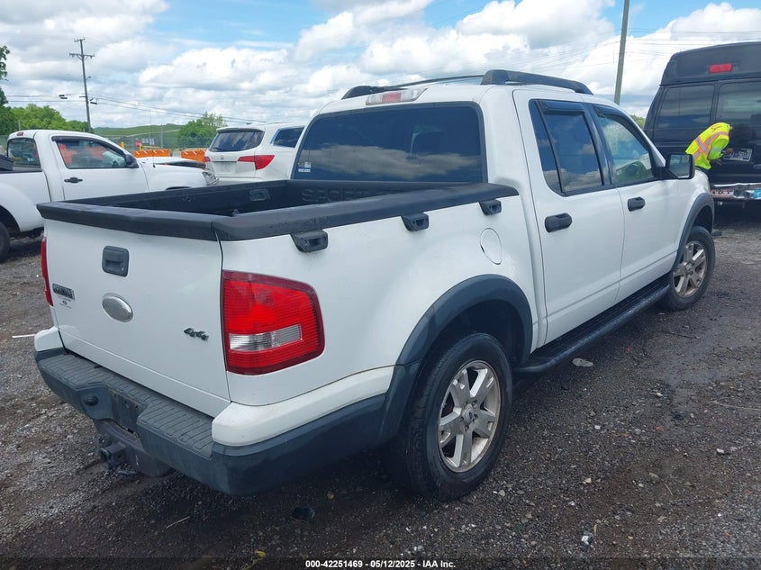 2007 FORD EXPLORER SPORT TRAC VIN: 1FMEU51K87UA14489