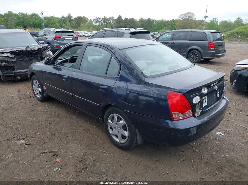 2006 HYUNDAI ELANTRA VIN: KMHDN46DX6U304440