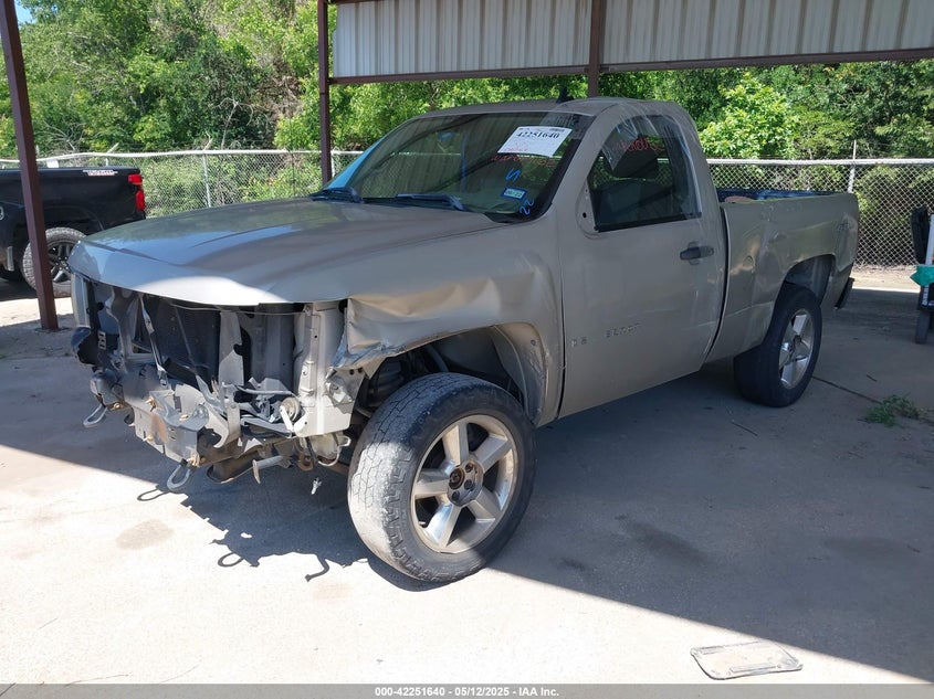 2007 CHEVROLET SILVERADO 1500 VIN: 1GCEK14C77Z524035