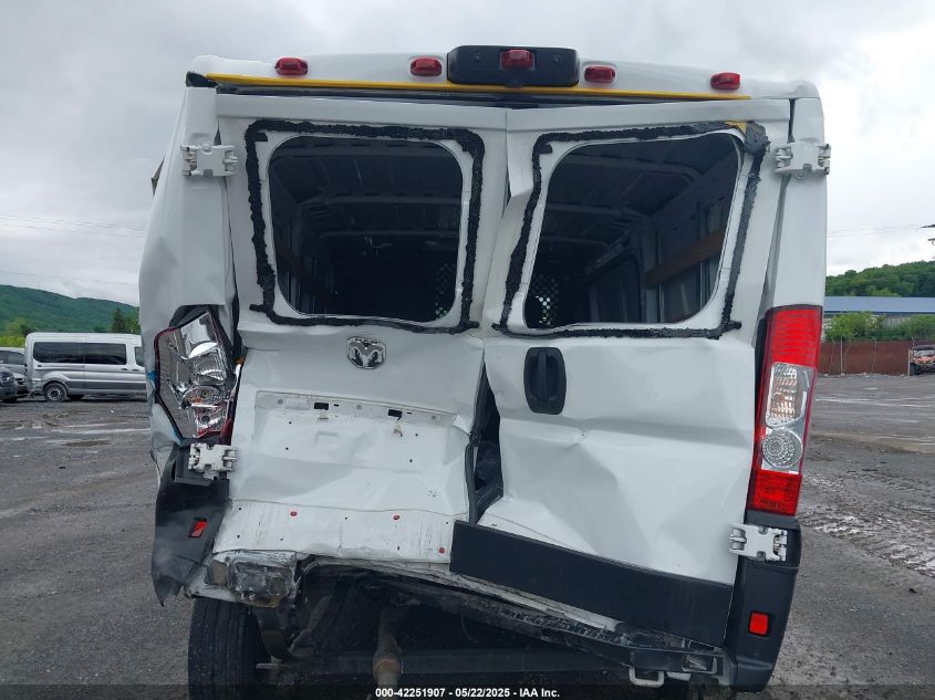 2023 Ram Promaster 2500 Low Roof 136 Wb VIN: 3C6LRVVG6PE559518 Lot: 42251907